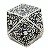 Handmade Bone Inlay End Table Furniture