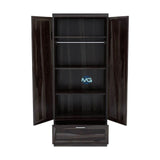 Handmade Anchorage Contemporary Solid Wood Wardrobe Clothing Almirah Cabinet Design Furniture