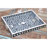 Handmade MOP Inlay Serving Tray Furniture