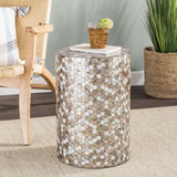 Handmade MOP Inlay End Table Furniture