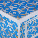 Handmade MOP Inlay Bed Side Furniture