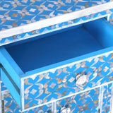 Handmade MOP Inlay Bed Side Furniture