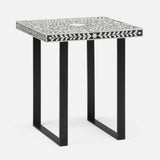 Handmade Bone Inlay End Table Furniture