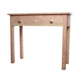 Handmade Bone Inlay Console Table Furniture