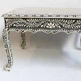 Handmade Bone Inlay Coffee Table Furniture