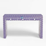 Bone Inlay Console Table