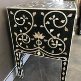 Handmade MOP Inlay Bed Side Furniture