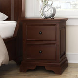 Wood Bedside 