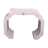 Handmade Bone Inlay Wooden Modern Console Table Furniture