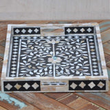 Handmade MOP Inlay Serving Tray Furniture