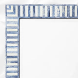 Handmade Blue Bone Inlay Mirror Furniture