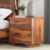 Wood Bedside 