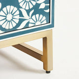 Handmade Bone Inlay Bedside Furniture