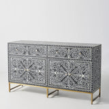 Handmade Bone Inlay Sideboard Furniture