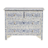 Handmade Blue Bone Inlay Sideboard Furniture