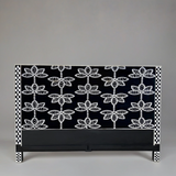 Handmade Bone Inlay Bed & Headboard Furniture