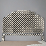 Handmade Bone Inlay Bed & Headboard Furniture