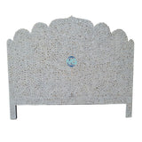 Handmade Mother of Pearl Bed & Headboard Furniture