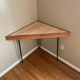 Custom Triangle Corner Desk Handmade Furniture