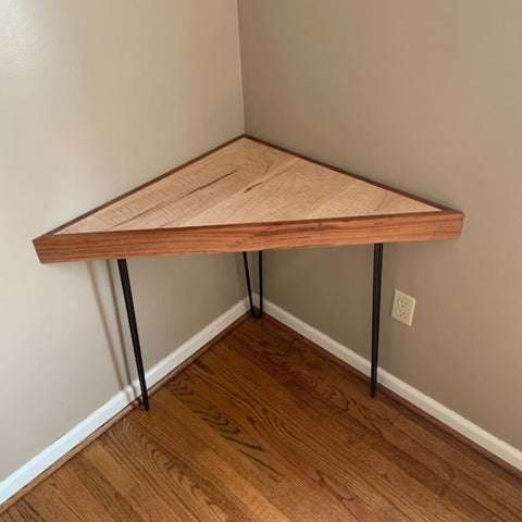 Handmade Triangle Corner Desk Furniture