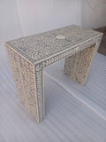 Bone Inlay Console Table