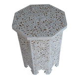 Handmade MOP Inlay End Table Furniture