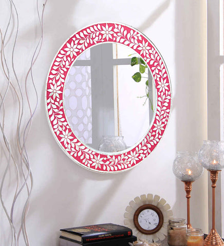 Bone Inlay Mirror