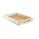 Handmade Bone Inlay Serving Tray Furniture