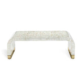 Bone Inlay Coffee Table