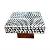 Bone Inlay Coffee Table