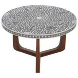 Handmade Bone Inlay Coffee Table Furniture