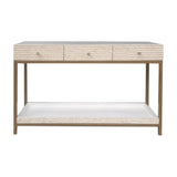 Bone Inlay Console Table